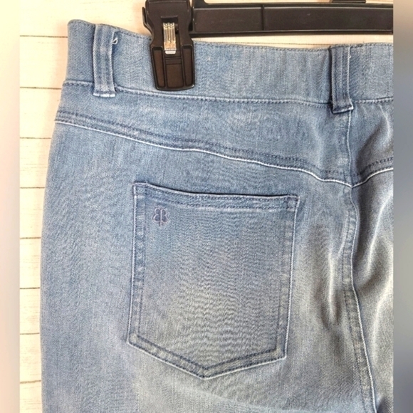 BETABRAND LIGHTWASH PULL ON JEGGINGS, SZ LARGE - Picture 7 of 14